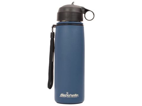 pH ALKALINE FILTER Stainless Drink Bottle - Indigo Blue  (750ml):